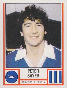 1980-81 Panini Football (UK) #65 Peter Sayer Front