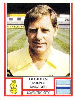 1980-81 Panini Football 81 (UK) #70 Gordon Milne Front
