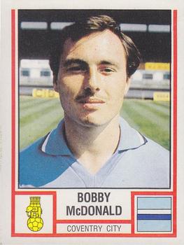 1980-81 Panini Football 81 (UK) #73 Bobby McDonald Front