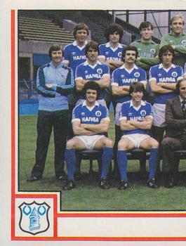 1980-81 Panini Football 81 (UK) #100 Team Photo Front