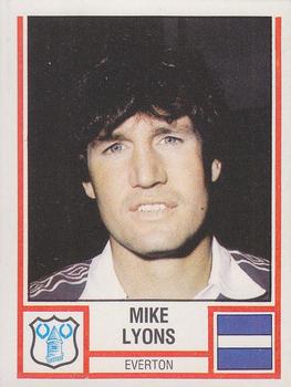 1980-81 Panini Football (UK) #105 Mike Lyons Front