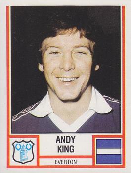 1980-81 Panini Football (UK) #109 Andy King Front