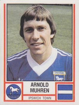1980-81 Panini Football (UK) #126 Arnold Muhren Front