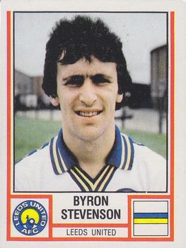 1980-81 Panini Football 81 (UK) #136 Byron Stevenson Front