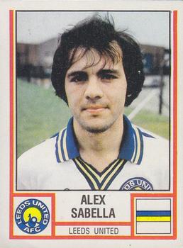 1980-81 Panini Football (UK) #141 Alex Sabella Front