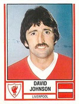 1981 Panini Football UK #177 David Johnson Front