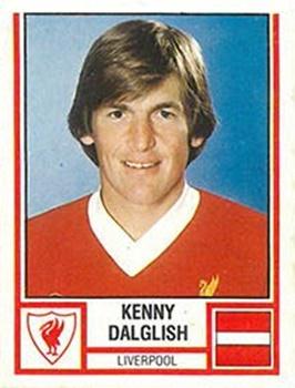 1980-81 Panini Football 81 (UK) #178 Kenny Dalglish Front