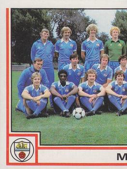 1980-81 Panini Football 81 (UK) #180 Team Photo Front