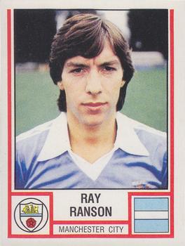 1980-81 Panini Football 81 (UK) #184 Ray Ranson Front