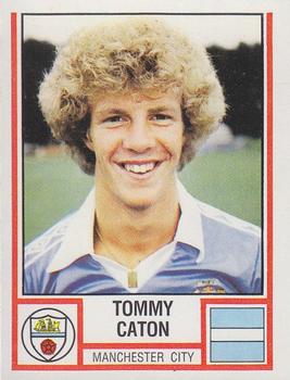 1980-81 Panini Football (UK) #185 Tommy Caton Front