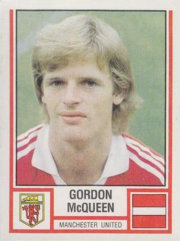 1980-81 Panini Football 81 (UK) #201 Gordon McQueen Front