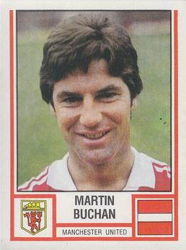 1980-81 Panini Football 81 (UK) #202 Martin Buchan Front