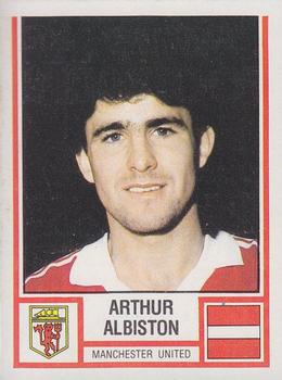 1980-81 Panini Football 81 (UK) #203 Arthur Albiston Front