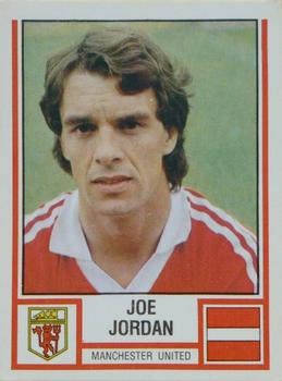 1980-81 Panini Football 81 (UK) #209 Joe Jordan Front