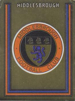 1980-81 Panini Football 81 (UK) #211 Badge Front