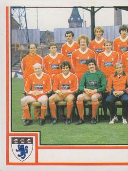 1980-81 Panini Football 81 (UK) #212 Team Photo Front