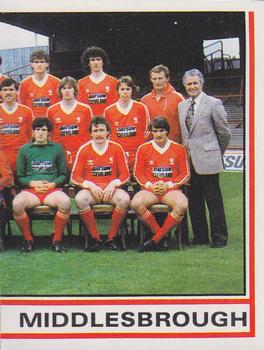 1980-81 Panini Football 81 (UK) #213 Team Photo Front
