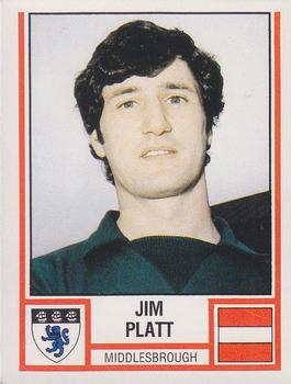 1980-81 Panini Football 81 (UK) #215 Jim Platt Front