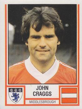 1980-81 Panini Football (UK) #216 John Craggs Front