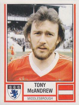 1980-81 Panini Football (UK) #220 Tony McAndrew Front