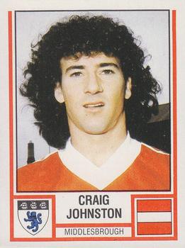 1980-81 Panini Football (UK) #221 Craig Johnston Front