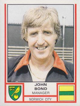 1980-81 Panini Football 81 (UK) #230 John Bond Front