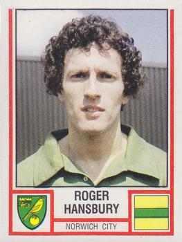 1980-81 Panini Football (UK) #231 Roger Hansbury Front