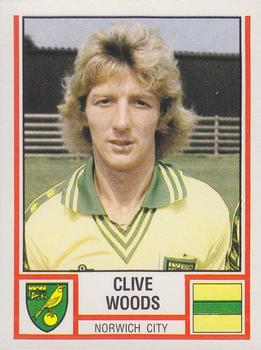 1980-81 Panini Football 81 (UK) #242 Clive Woods Front