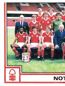 1980-81 Panini Football (UK) #244 Team Photo Front
