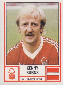 1980-81 Panini Football (UK) #250 Kenny Burns Front