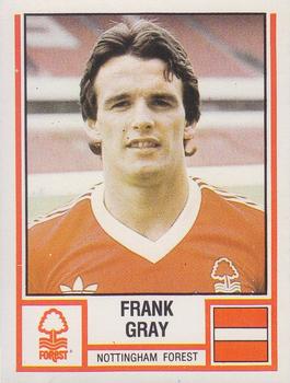 1980-81 Panini Football 81 (UK) #251 Frank Gray Front