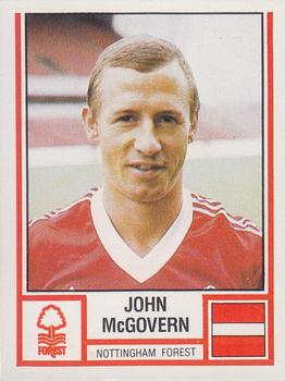 1980-81 Panini Football 81 (UK) #252 John McGovern Front
