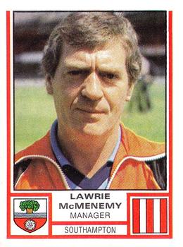 1980-81 Panini Football (UK) #262 Lawrie McMenemy Front