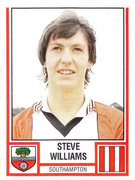 1980-81 Panini Football 81 (UK) #268 Steve Williams Front