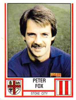 1980-81 Panini Football (UK) #279 Peter Fox Front