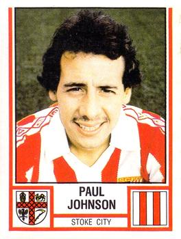 1980-81 Panini Football (UK) #284 Paul Johnson Front