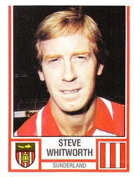 1980-81 Panini Football 81 (UK) #296 Steve Whitworth Front