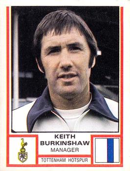 1980-81 Panini Football 81 (UK) #310 Keith Burkinshaw Front
