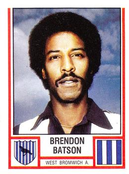 1980-81 Panini Football 81 (UK) #328 Brendon Batson Front