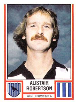 1980-81 Panini Football 81 (UK) #331 Alistair Robertson Front