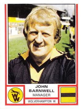 1980-81 Panini Football (UK) #342 John Barnwell Front