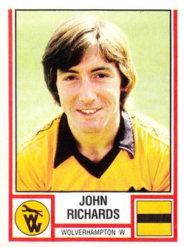 1980-81 Panini Football 81 (UK) #354 John Richards Front