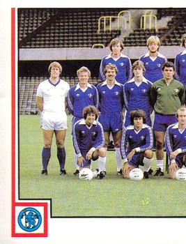 1980-81 Panini Football (UK) #384 Team Photo Front