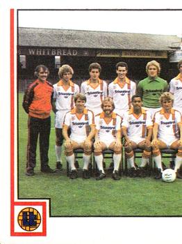 1980-81 Panini Football 81 (UK) #393 Team Photo Front