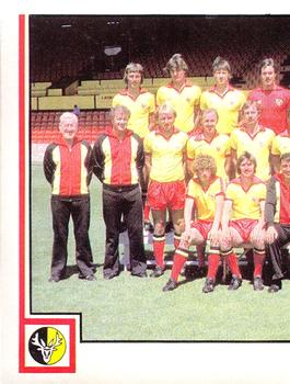 1980-81 Panini Football 81 (UK) #423 Team Photo Front