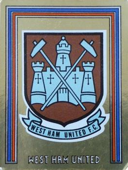 1980-81 Panini Football 81 (UK) #425 Badge Front