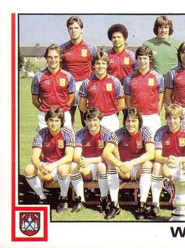 1980-81 Panini Football (UK) #426 Team Photo Front