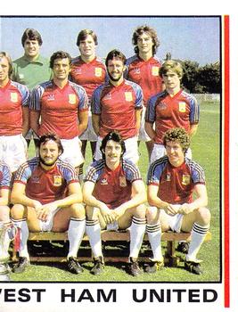 1980-81 Panini Football 81 (UK) #427 Team Photo Front