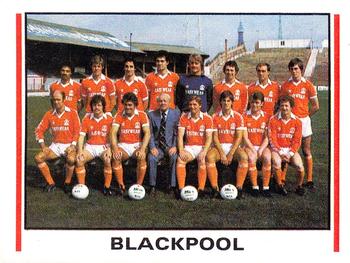 1980-81 Panini Football (UK) #432 Blackpool Front