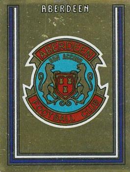 1980-81 Panini Football (UK) #455 Aberdeen Club Badge Front
